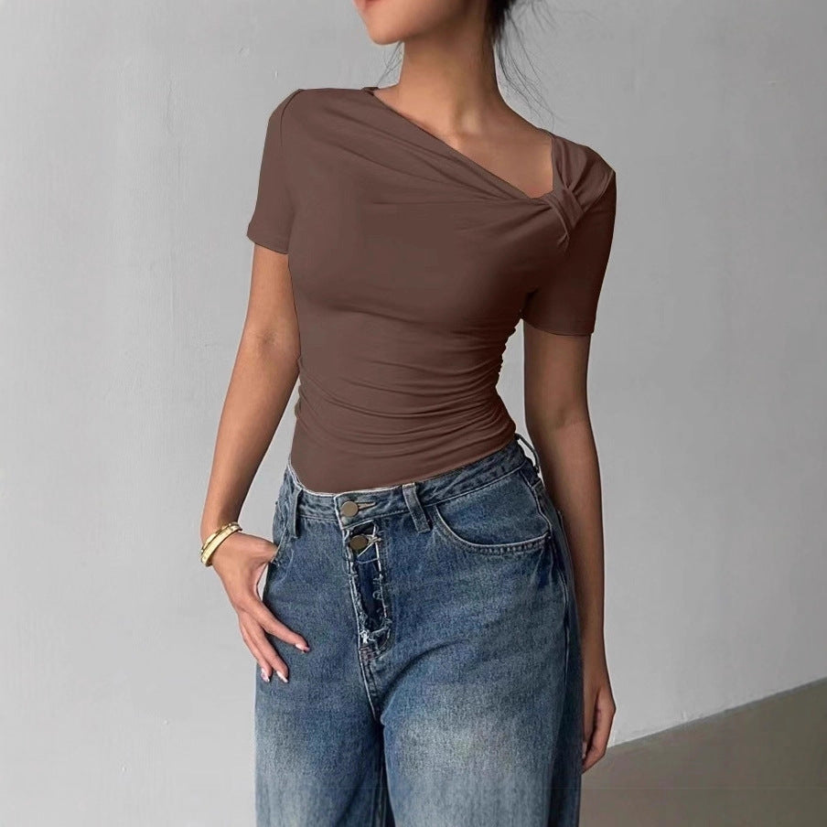 High-end Off-shoulder top