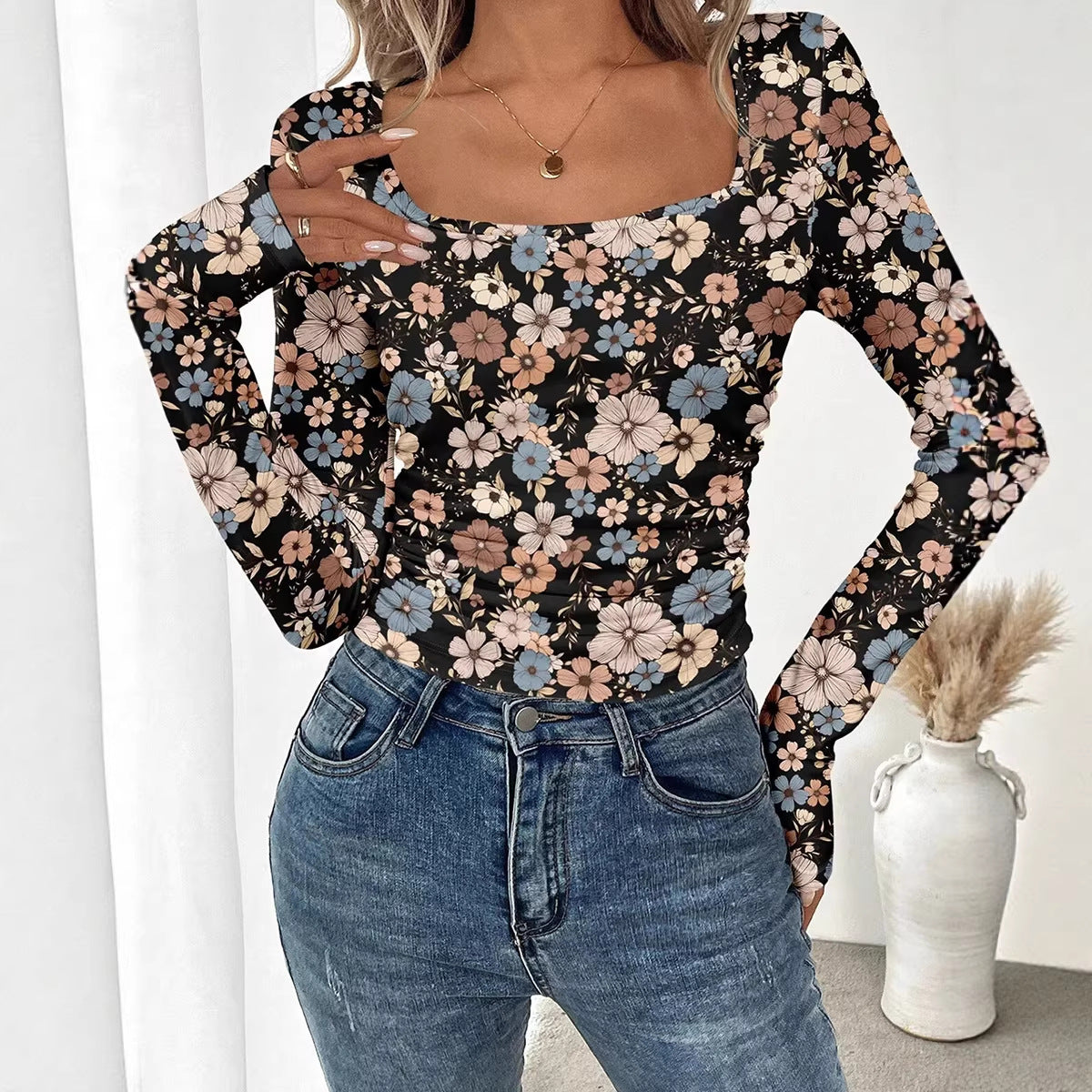Leopard Luxe Crew Top