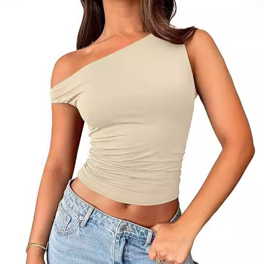 Off-shoulder Tank Top
