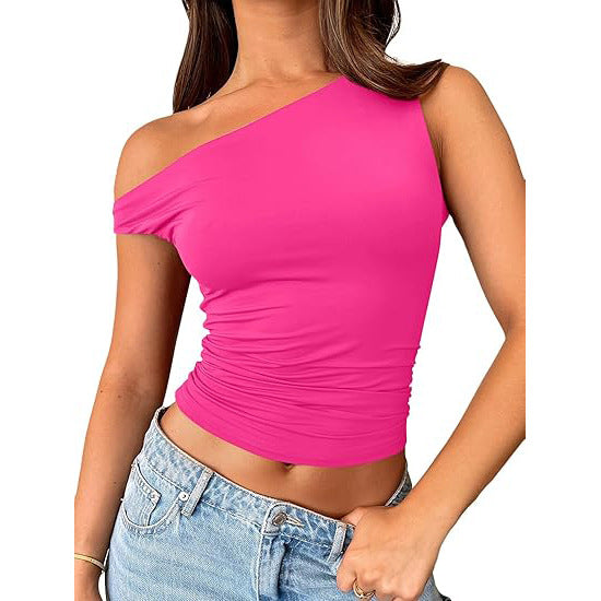 Off-shoulder Tank Top