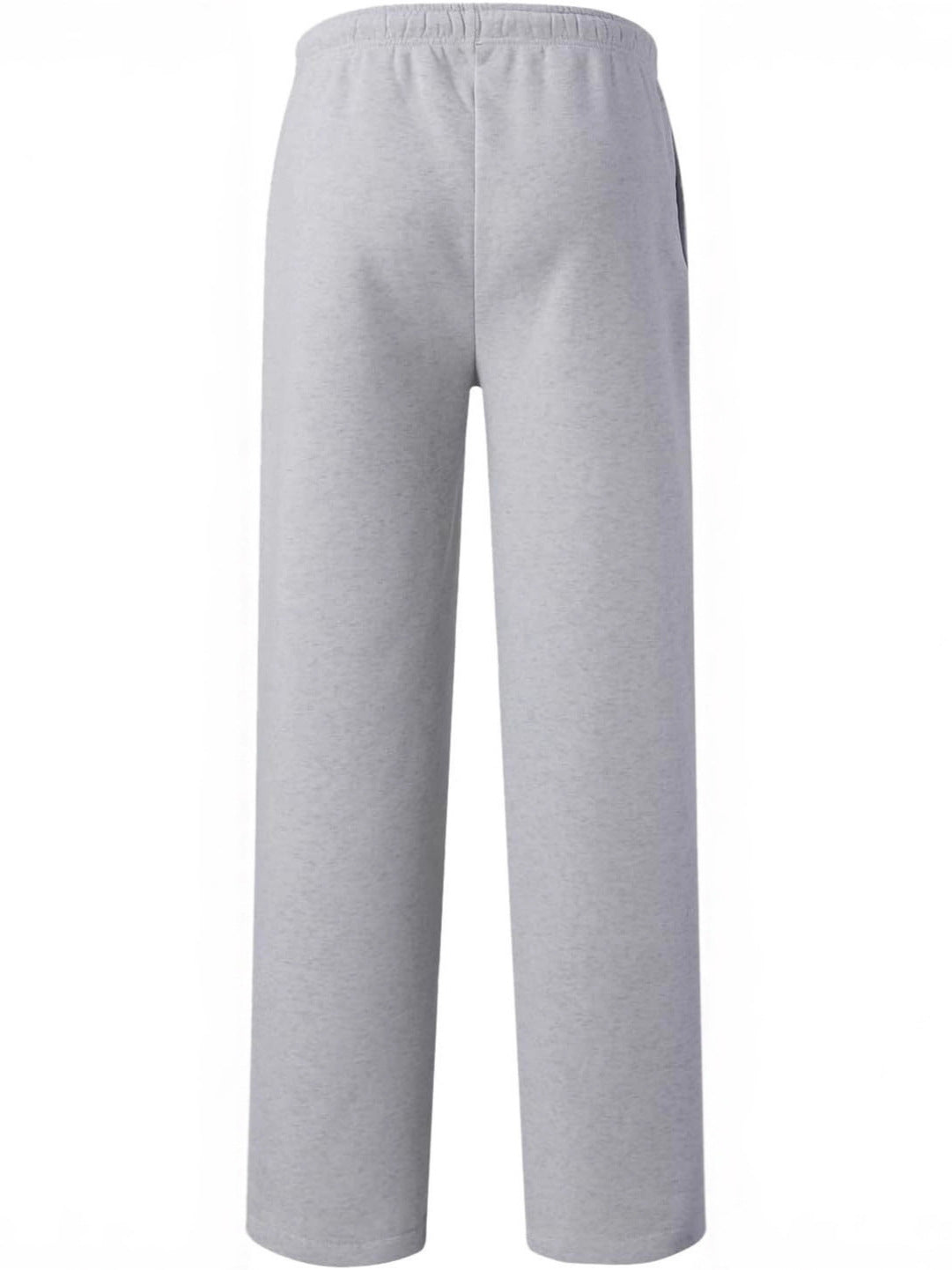 Fleece-Lined Casual Straight Leg Pants