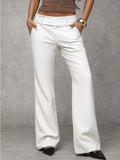 Slimming High-Waist Casual Pants